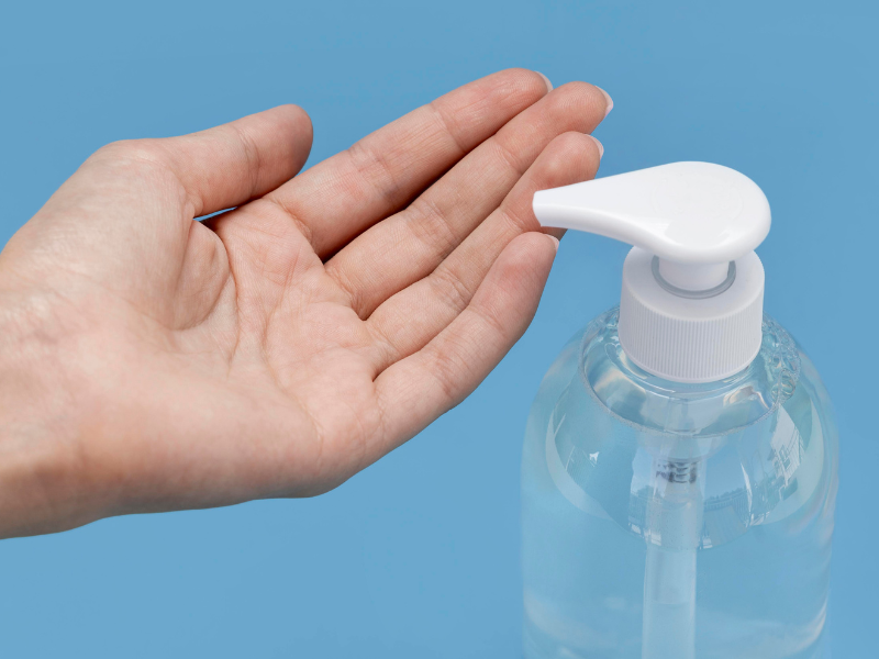 hand sanitizer yang tepat